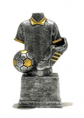 Minipokal Tribaschuh silber/gold